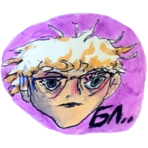 cloud prosperity, people, hirose koichi, anime icon, jairo tsepeli badge