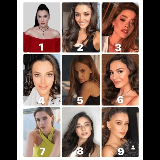 girls, actress, young woman, participants in the show bachelor, turkish actresses collage