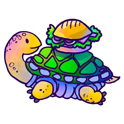 tortue, tortue, enfants à dos de tortue, enfants lents de la tortue