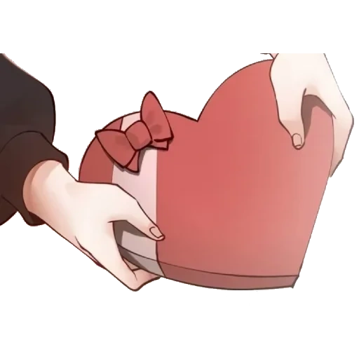 anime, cuore clipart, cuore con le sue mani, anime di meme di san valentino, glitchtale la mia promessa arte