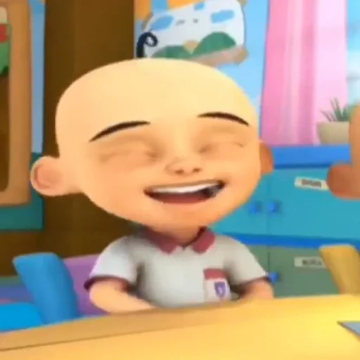 upin, upin dan ipin, wuping yipin new series, wuping yipin animation series, flip a product to send the baby