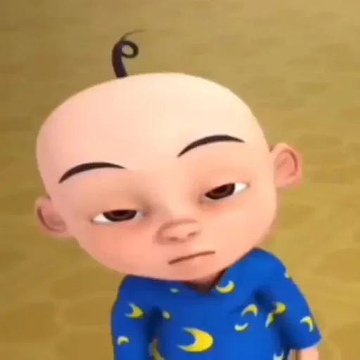 asiático, wu ping um produto, upin dan ipin, cartoon wuping, kak ros upin kin kiss