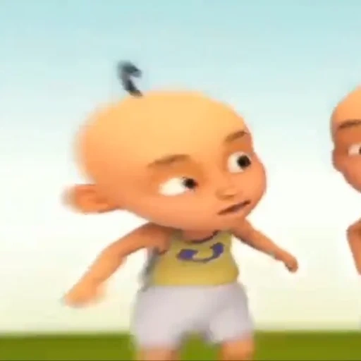 upin, wu ping um produto, upin dan ipin, série de animação wuping, kak ros upin iin telanjang