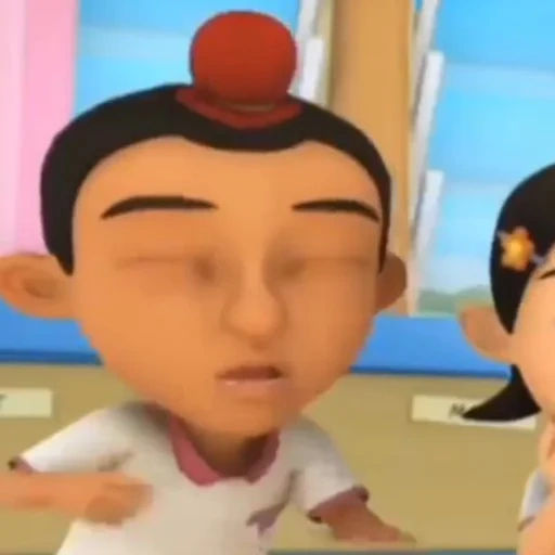 upin, asian, wuping yipin, upin dan ipin, cartoon wuping yipin kan