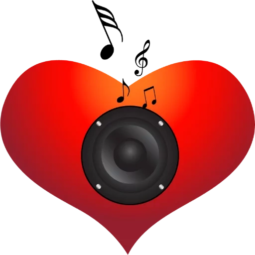 sound, muzika, music, splint, loudspeaker heart