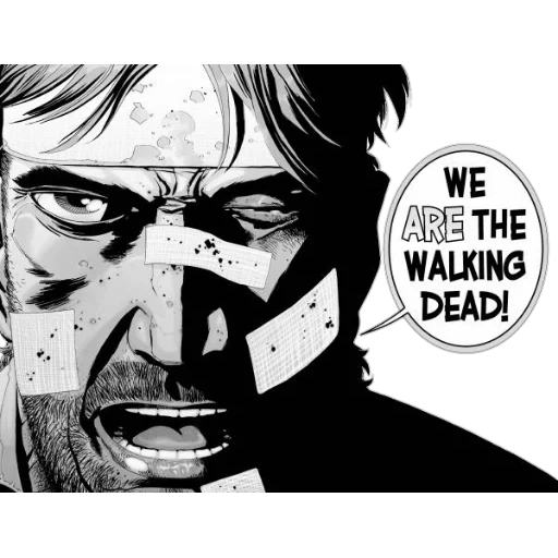 morti che camminano, rick graims comic, walking dead comic, rick walking dead comics, governatore walking dead comics