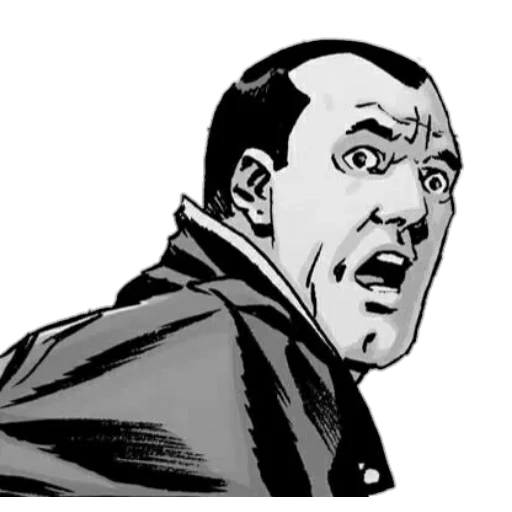 bande dessinée de nigan, nigan marche, bande dessinée de la marche nigan, the walking dead negan, nigan walking dead