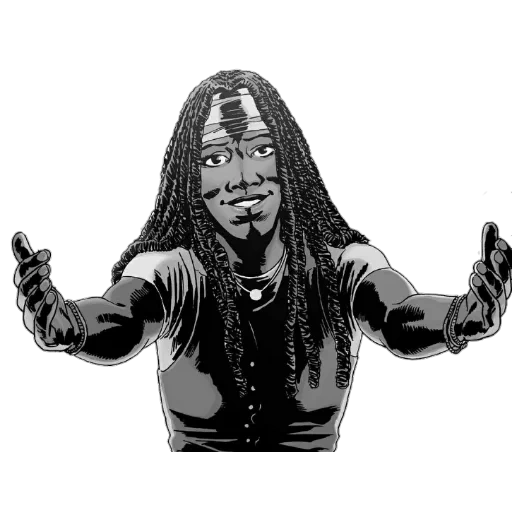 bob marley, chefe keef, personagens de quadrinhos, deron u mishon abaranum, arraham walking dead comic