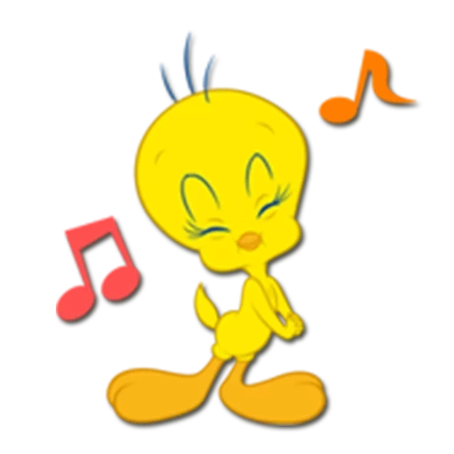 sticker tweet, tweit, sticker sticker tweit, twrit canary, looney tunes