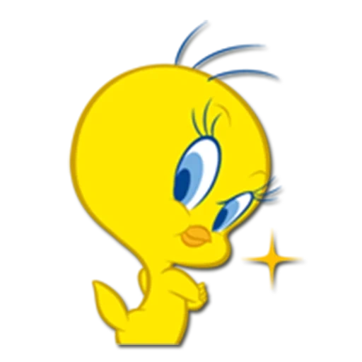 pegatina pegatina tweet, tweit tweit, tweit pegatinas telegramas, twrit canary, looney tunes