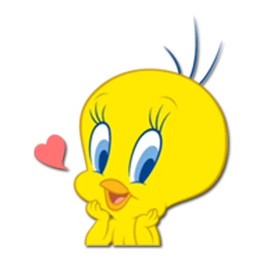 sticker sticker tweet, twrit canary, sticker twiti, looney tunes, bird twitti