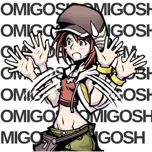 emoticon di emoticon, tweewy shiki, the world ends with you