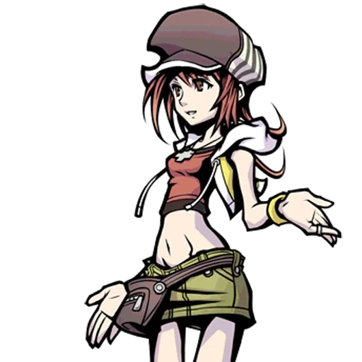 twewy shiki, anime girls, the world ends with you