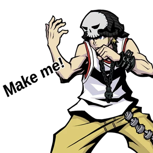 character, twewy beat, anime characters, the world ends with you