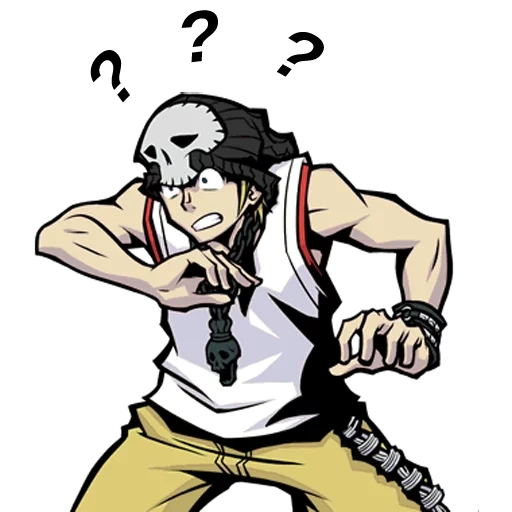 anime characters, daisukenojo beat bito, the world ends with you