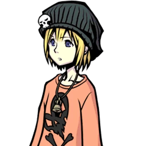 emoticon di emoticon, world end, kitaniji megumi, the world ends with you