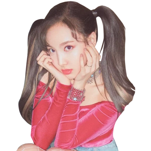 dua kali, wanita muda, dua kali nayeon, nayeon dua kali seni, jenny blackpink mengerikan