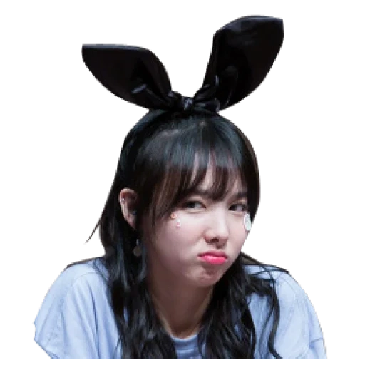 twice nayeon, twice, woman, rabbit in kpop, 