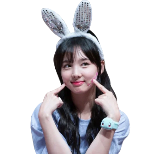 twice nayeon, twice, nayeon rabbit, woman, twice dahyun