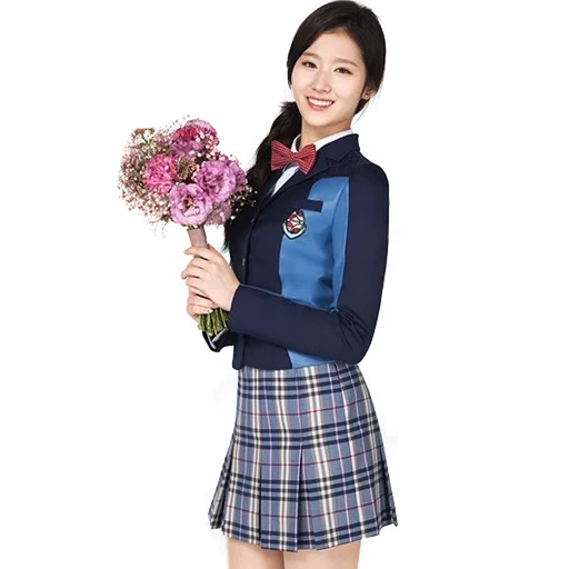 twice, dahyun, twice sana, iu school uniform, south korea school form of idols