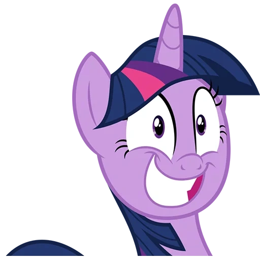 twilight sparkle, poney twilight sparkle, twilight sparkle est surpris, twilight sparkle sourit, pony twilight sparkl smile
