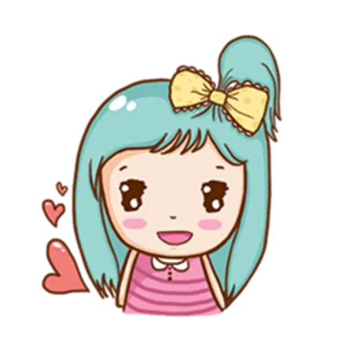 chicas kavai, kawaii srisovka, dibujos de kawaii, bocetos de chicas encantadoras, dibujos de bocetos de kawaii