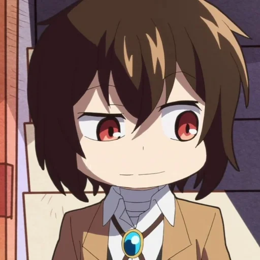 dazai, chibi dazai, anime dazai, osamu dadzai, dadzai osamu chibi