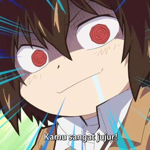 dazaiji, big tsai anime, anime lustig, osho dazai anime, chibi anime charakter