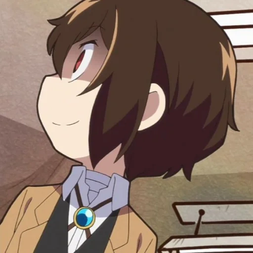 dazai, chibi dazai, anime dazai, osamu dadzai, anime divertido