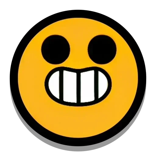 logo, emoji yang indah, lencana emoji, senyum tersenyum, emotikon kuning yang lucu
