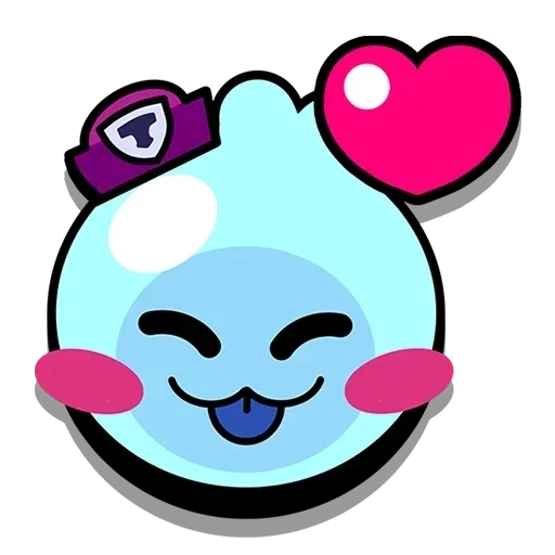 squirk-squirk, emoticon di emoticon, brawl stars, brawl stars pins