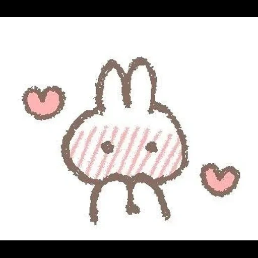 dessin mignon, dessins mignons, belle karakuli, chers dessins sont mignons, dessin de lapin mignon