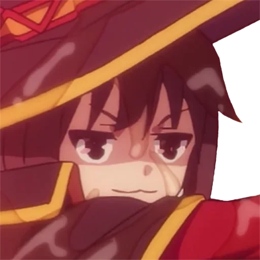 megumun, megumun, capturas de tela de megumum, megumum smirk frame, meme de anime konosuba magumin