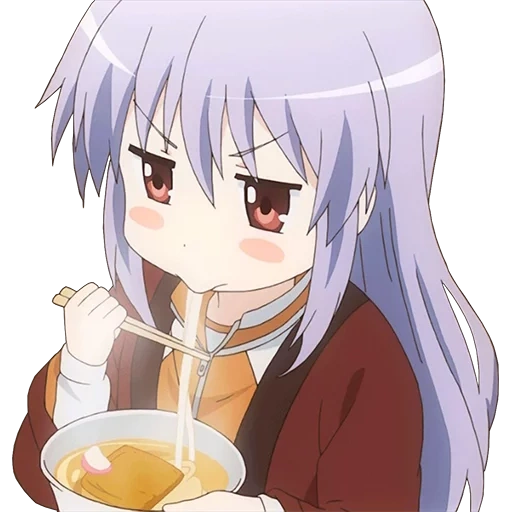 anime, sakura, non non biyori, karakter anime, tuli dari anime