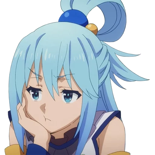 aqua konosuba, aqua konosuba, anime konosuba, anime konosuba aqua, captures d'écran aqua konosuba