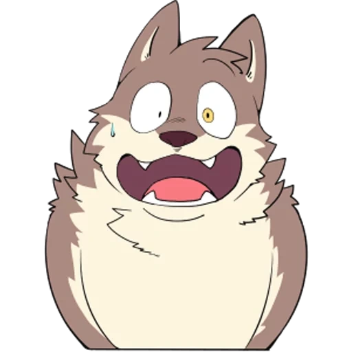 fox, anime, cat raccoon, character cat, character illustration