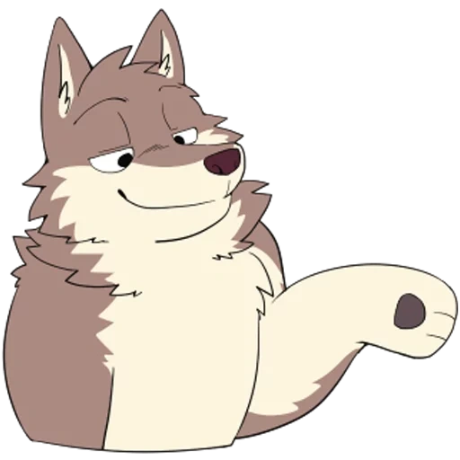 berbulu, anime, anime, seni berbulu, wolf furry