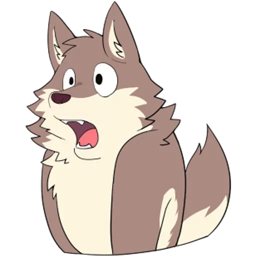 fox, anime, character, character illustration