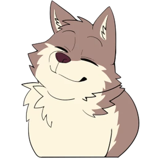 fox, animação, personagem, timber wolf, ilustração de personagem