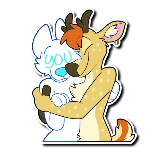 furri stickers, stickers for telegram, fox furry, furri stickers for telegram, stickers fox