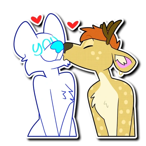 furry stickers, furry kiss, mannequins of couples, furri hugs, anime