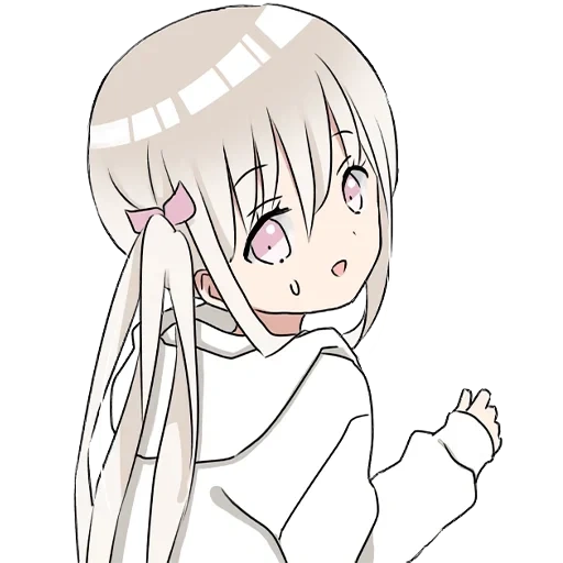 anime, anime mignon, personnages d'anime, nyafka chan a disparu, coloriage anime girls