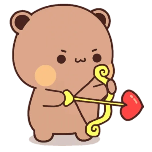 clipart, cute bear, the drawings are cute, merry bear, the bear is funny