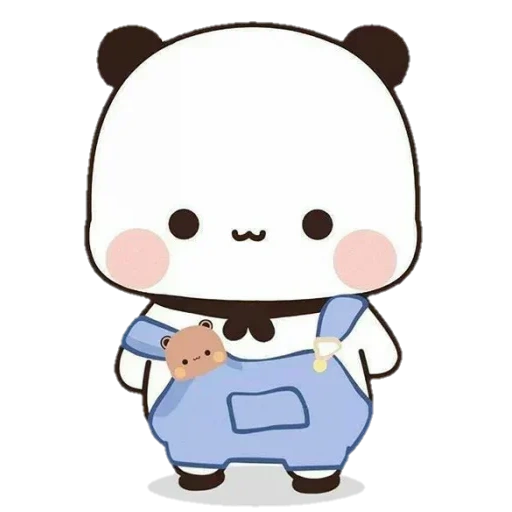 mayo, modello carino, adesivi kawai, simpatica figura di chibi, panda modello carino