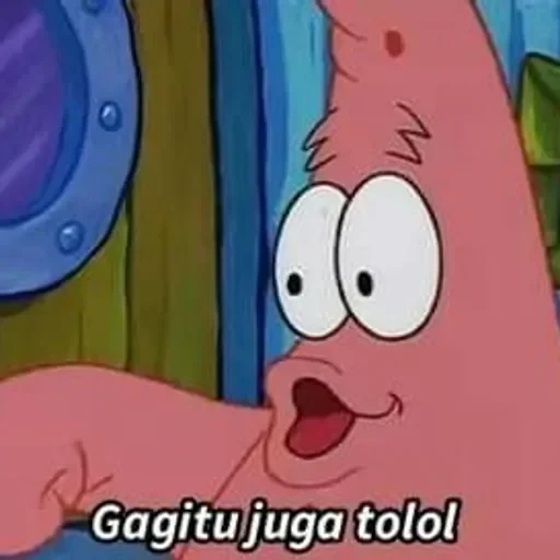 patrick, patrick starr, patrick 1999, patrick esponja bebé, pantalones cuadrados de esponja bebé