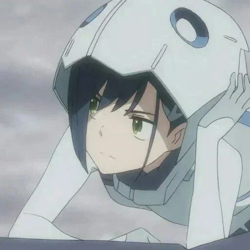 franxx, personaggio di anime, 016 hiro momento, darling in the franxx, ichigo darling in franxx