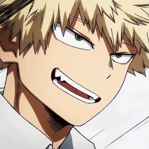 bakugo, mga bakugo, bakugo katsuki villian, katsuki bakugou grin, bakugo katsuki sorride