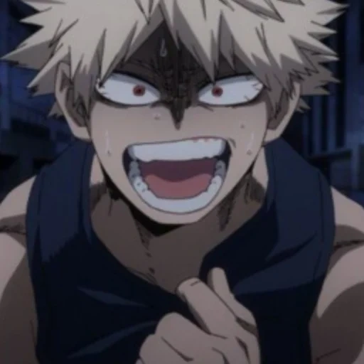 bakugo katsuki, bakugou katsuki, mga anime bakugo, bakugo katsuki est gêné, captures d'écran de bakugo katsuki