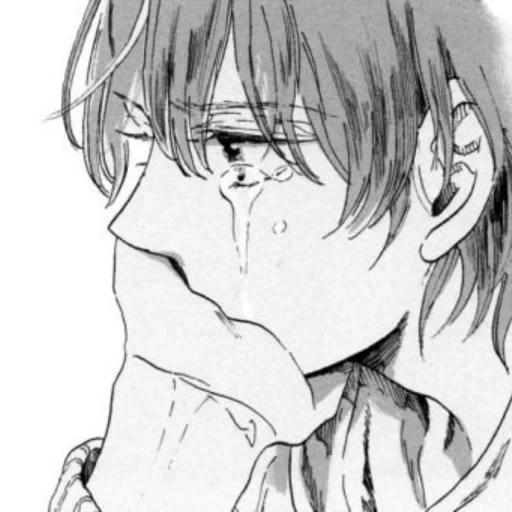 манга аниме, аниме парни слезы, парень плачет аниме, плачущие аниме парни, грустный аниме парень