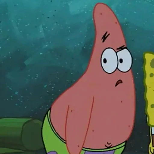 patrick, patrick shock, patrick's sponge, patrick was crying, patrick spongebob